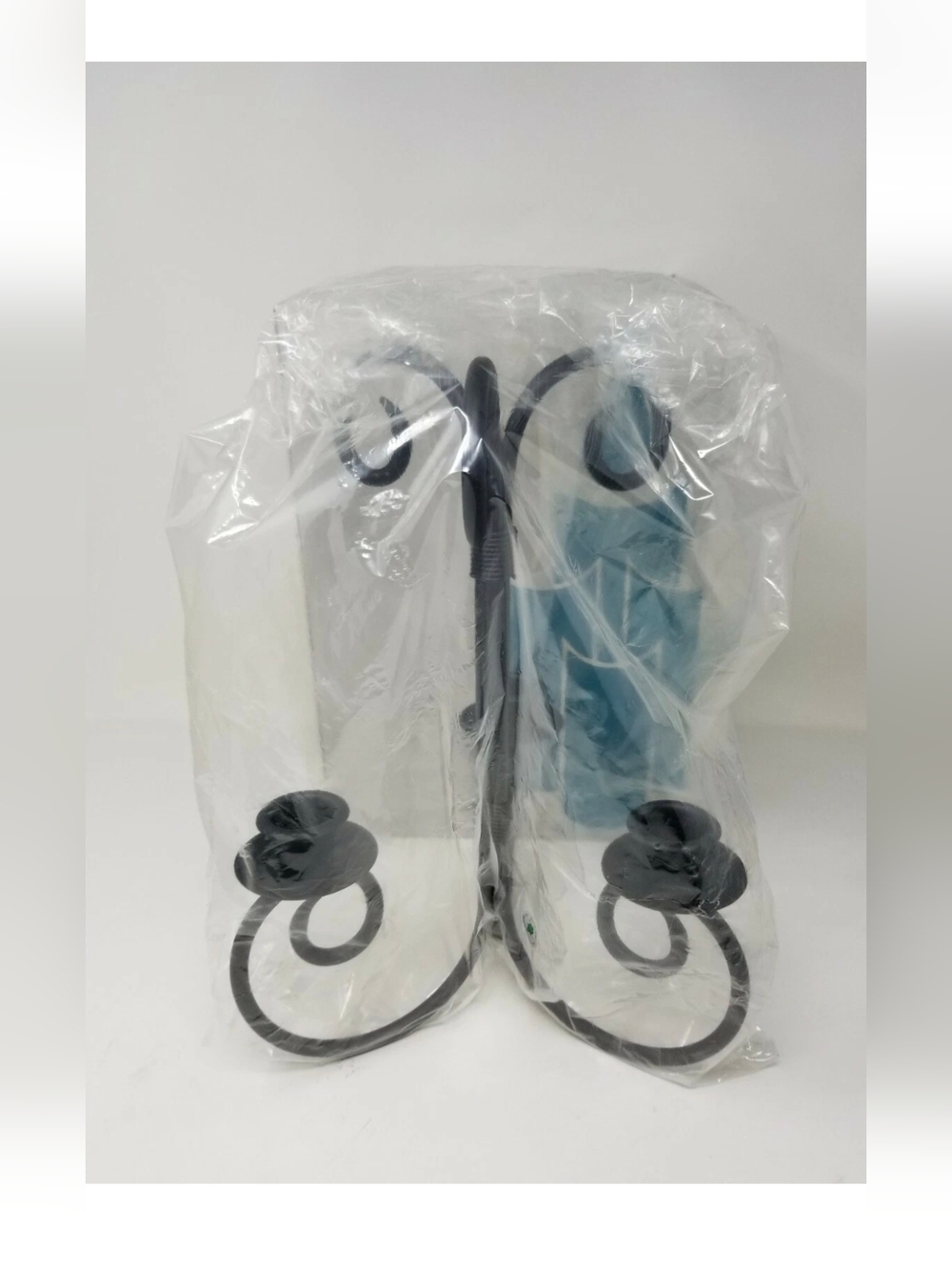 PartyLite Revere Candelabra  #7356 Black Metal w Box